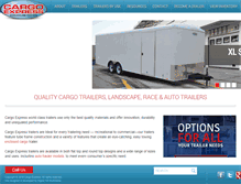 Tablet Screenshot of cargoexpress.com